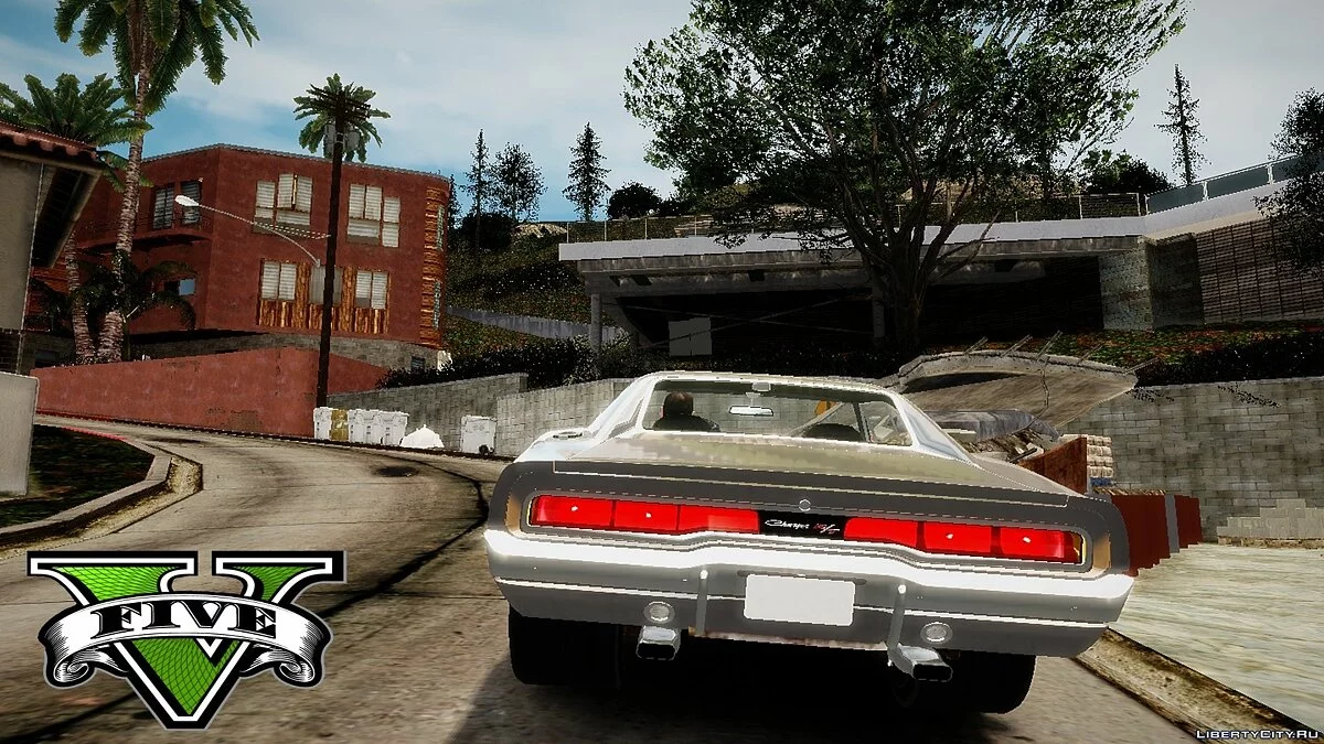 Mod de voiture du film Fast and Furious 7 1970 Dodge Charger v2.0 / GTA 4