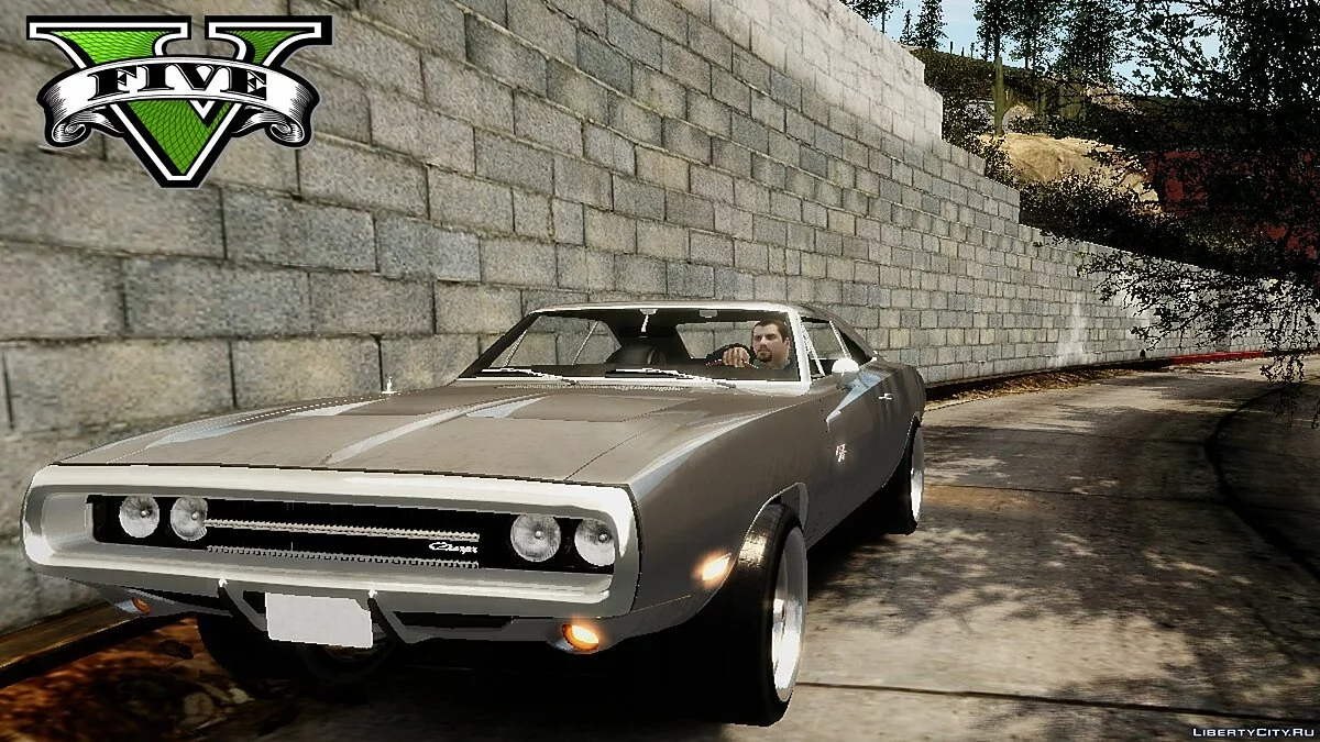 Mod de voiture du film Fast and Furious 7 1970 Dodge Charger v2.0 / GTA 4