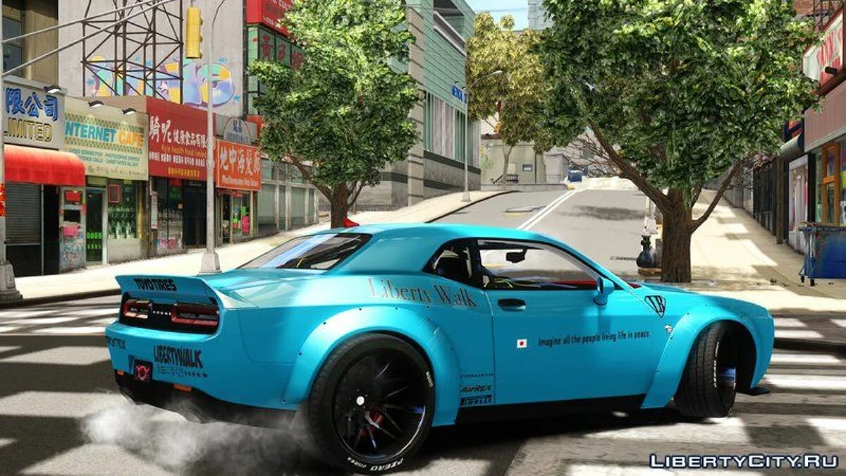 Dodge Challenger Liberty Walk '15 / GTA 4