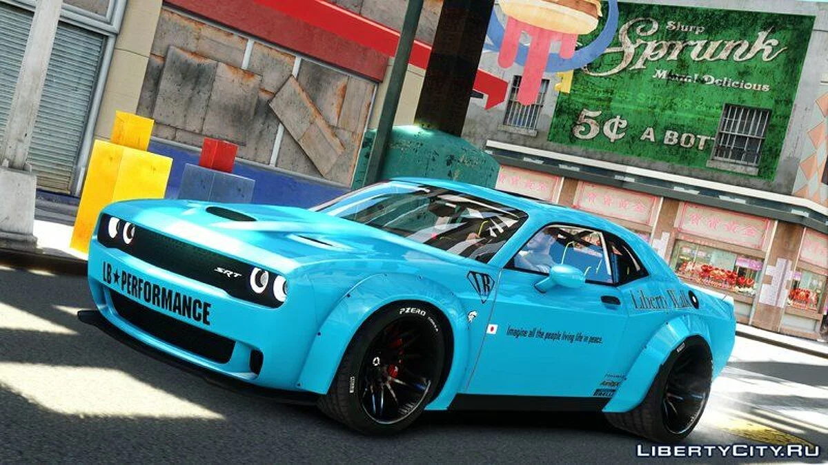 Dodge Challenger Liberty Walk '15 / GTA 4