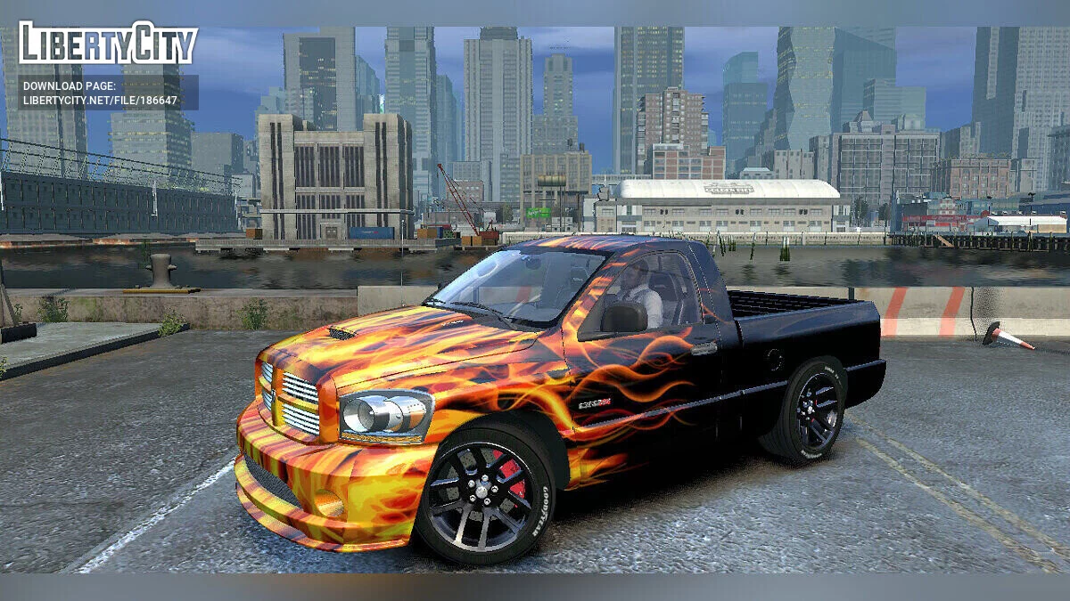 Dodge Ram SRT-10 + нові вініли / GTA 4