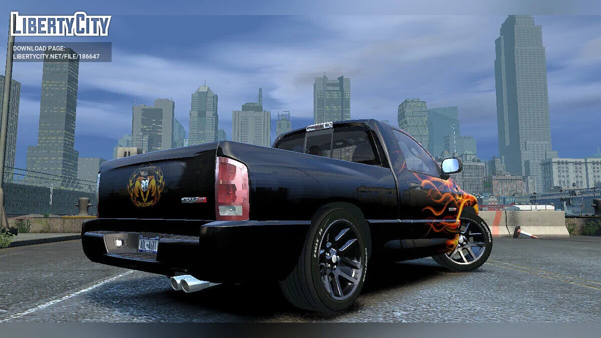 Dodge Ram SRT-10 + нові вініли / GTA 4