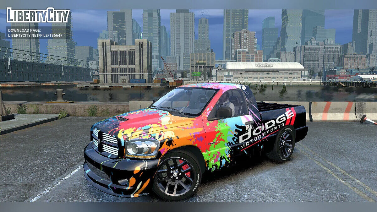 Dodge Ram SRT-10 + нові вініли / GTA 4