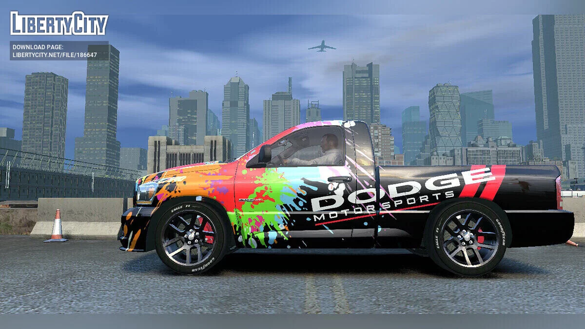 Dodge Ram SRT-10 + нові вініли / GTA 4