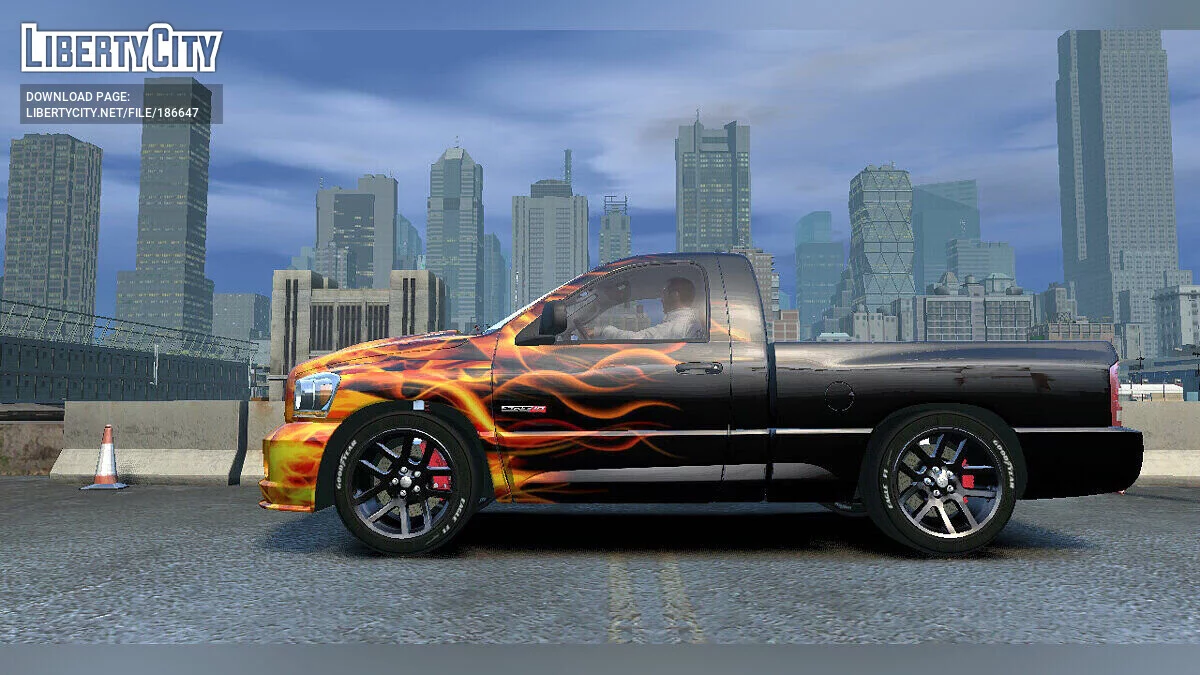 Dodge Ram SRT-10 + нові вініли / GTA 4
