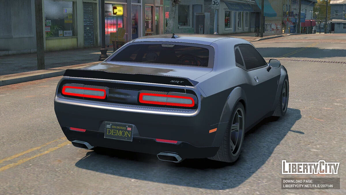 Dodge Challenger SRT Demon 2017 / GTA 4