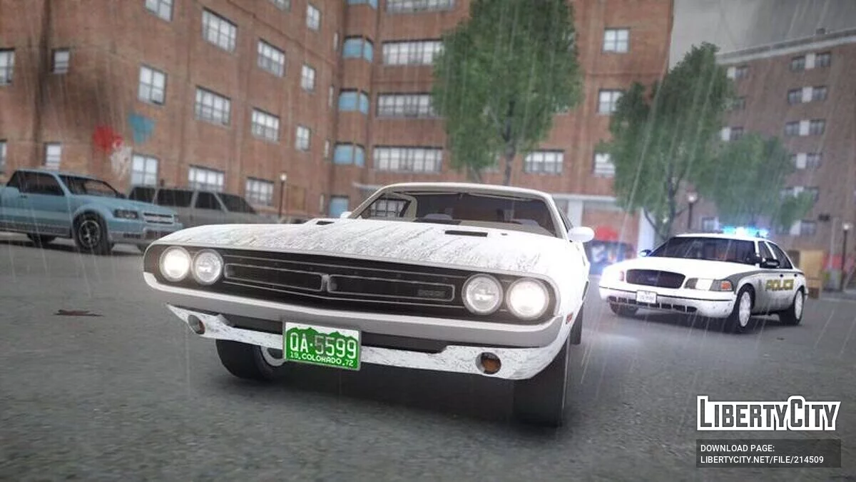 1971 Dodge Challenger — Vanishing Point Movie Car / GTA 4