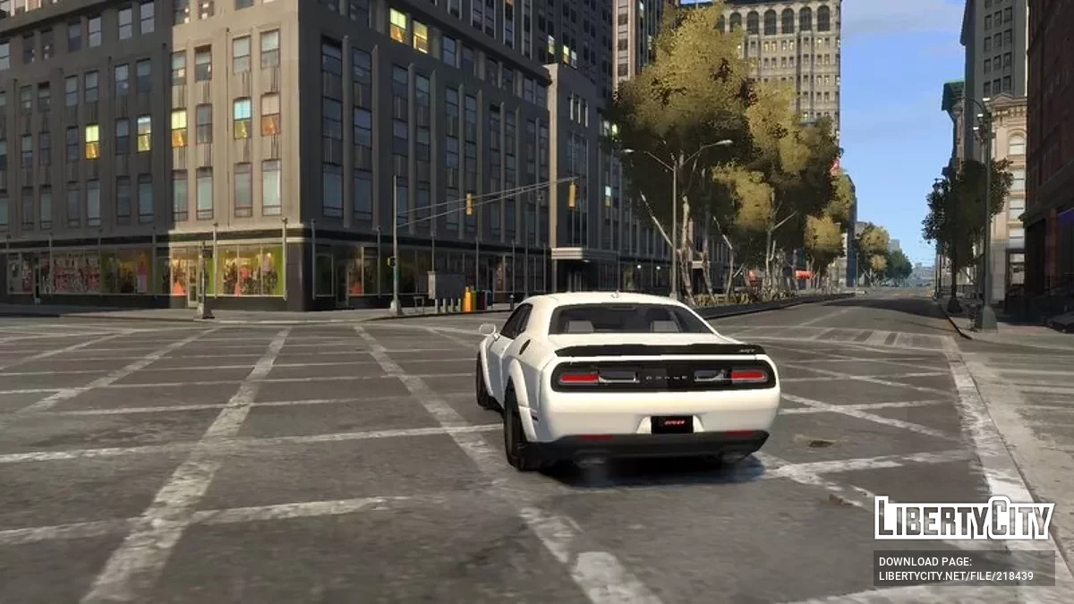 Dodge Challenger SRT Demon 2015 / GTA 4