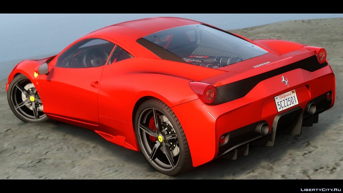 Gta 5 ferrari 458 фото 19