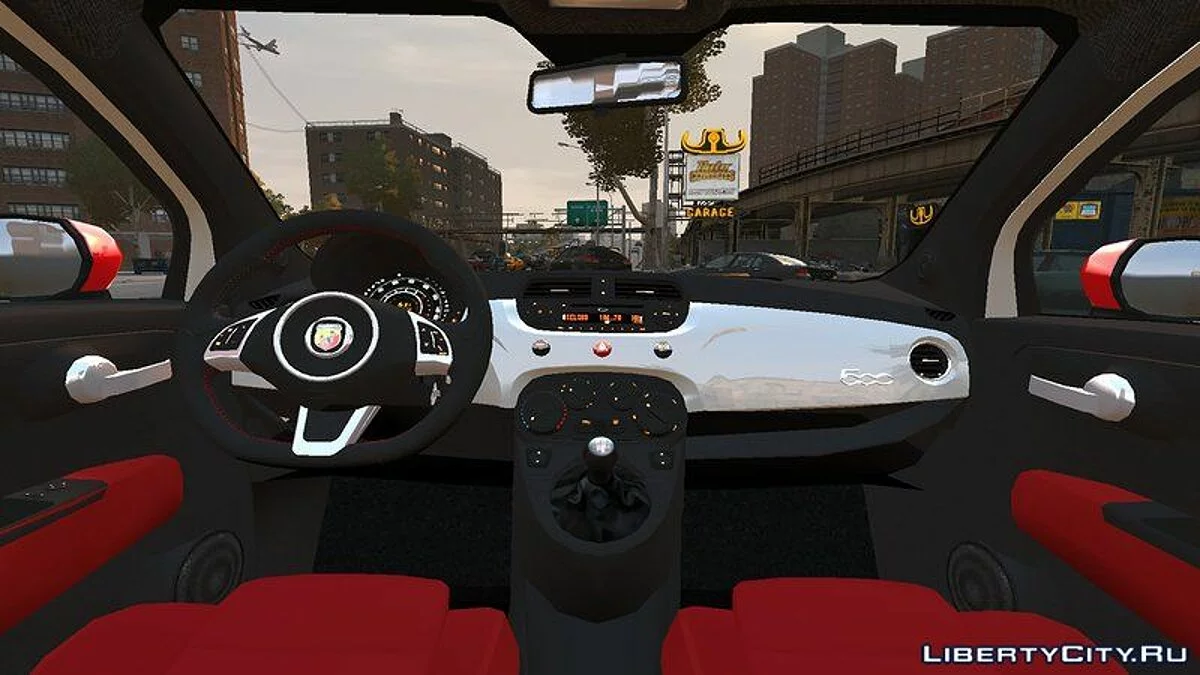 2008 Fiat 500 Abarth v1.0 / GTA 4