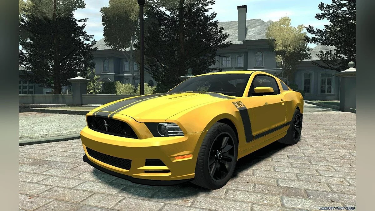 Ford Mustang Boss 302 de 2013 / GTA 4