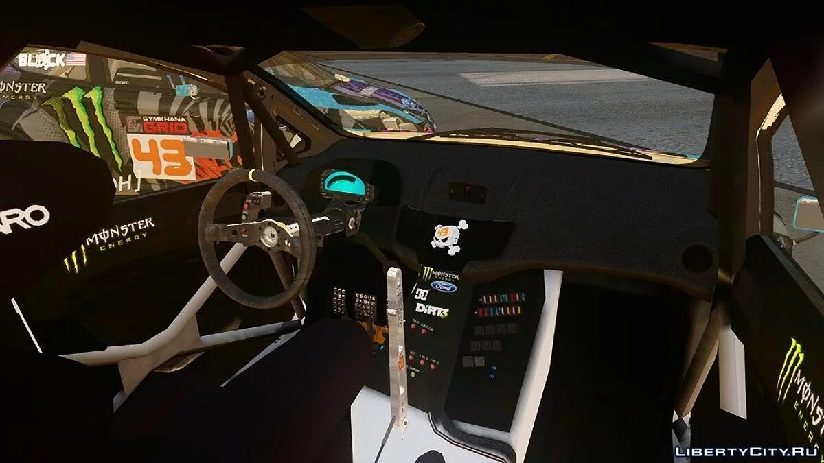 Ford Fiesta Gymkhana - Ken Block [Hoonigan] 2013 / GTA 4