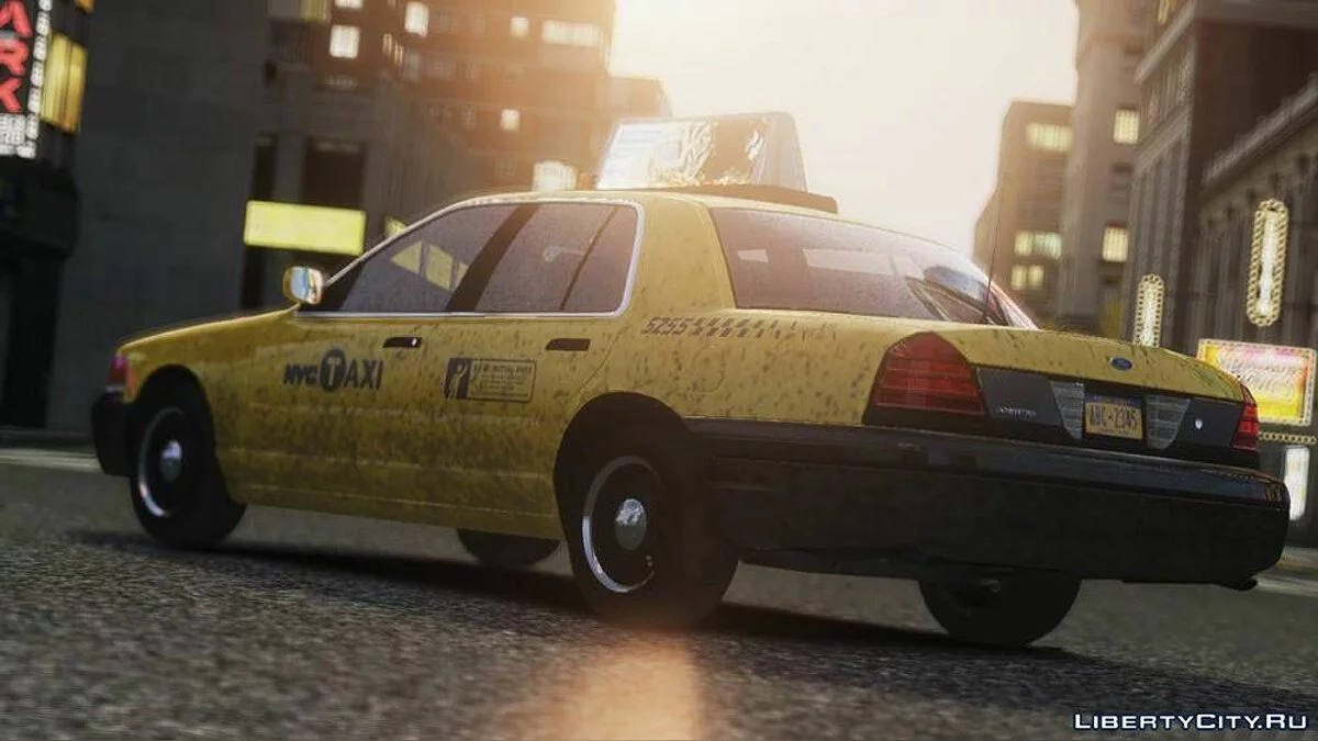 Ford Crown Victoria 2006 Taxi V1.0 / GTA 4