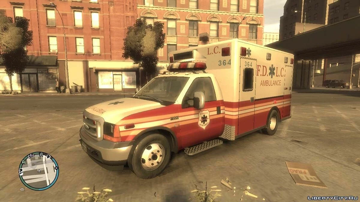 Ford F-250 Super Duty FDLC Ambulance / جي تي إيه 4