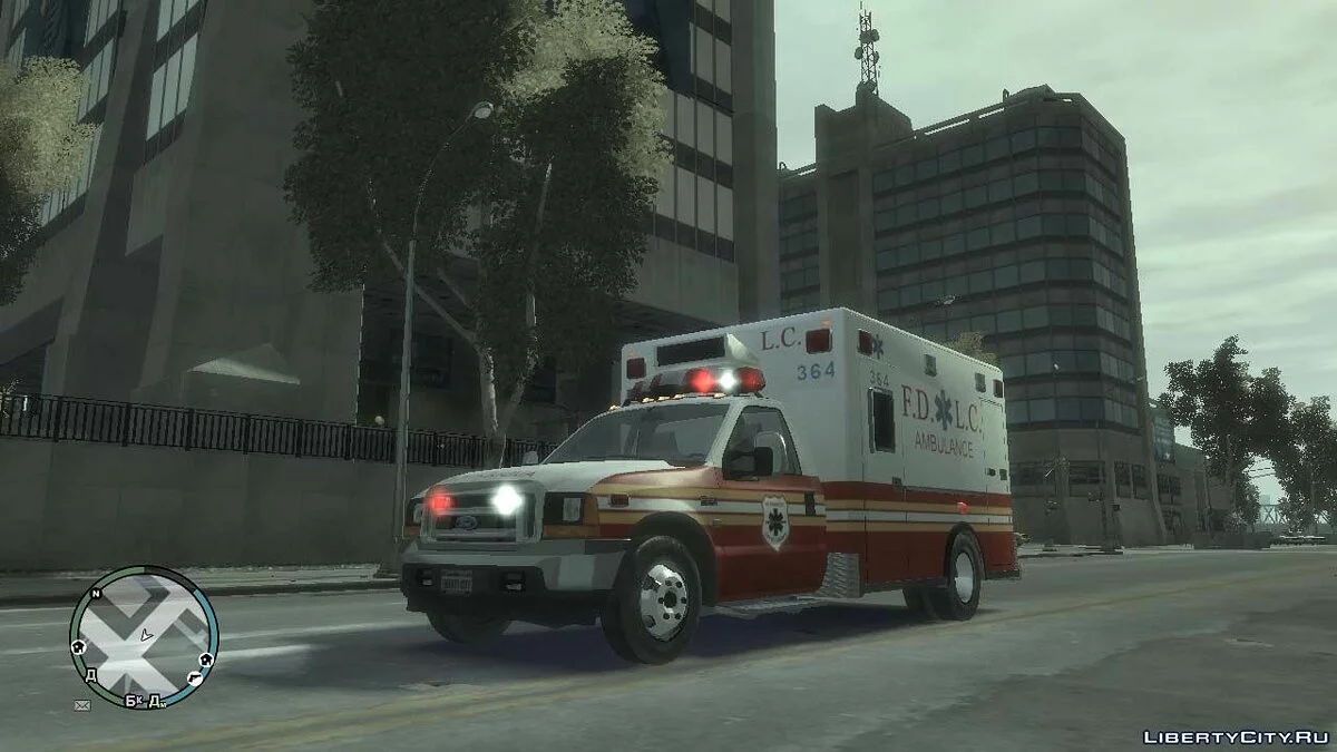 Ford F-250 Super Duty FDLC Ambulance / جي تي إيه 4