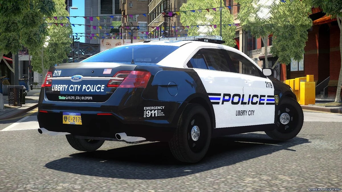 2013 Форд Поліцейський Інтерсептор LCPD / GTA 4