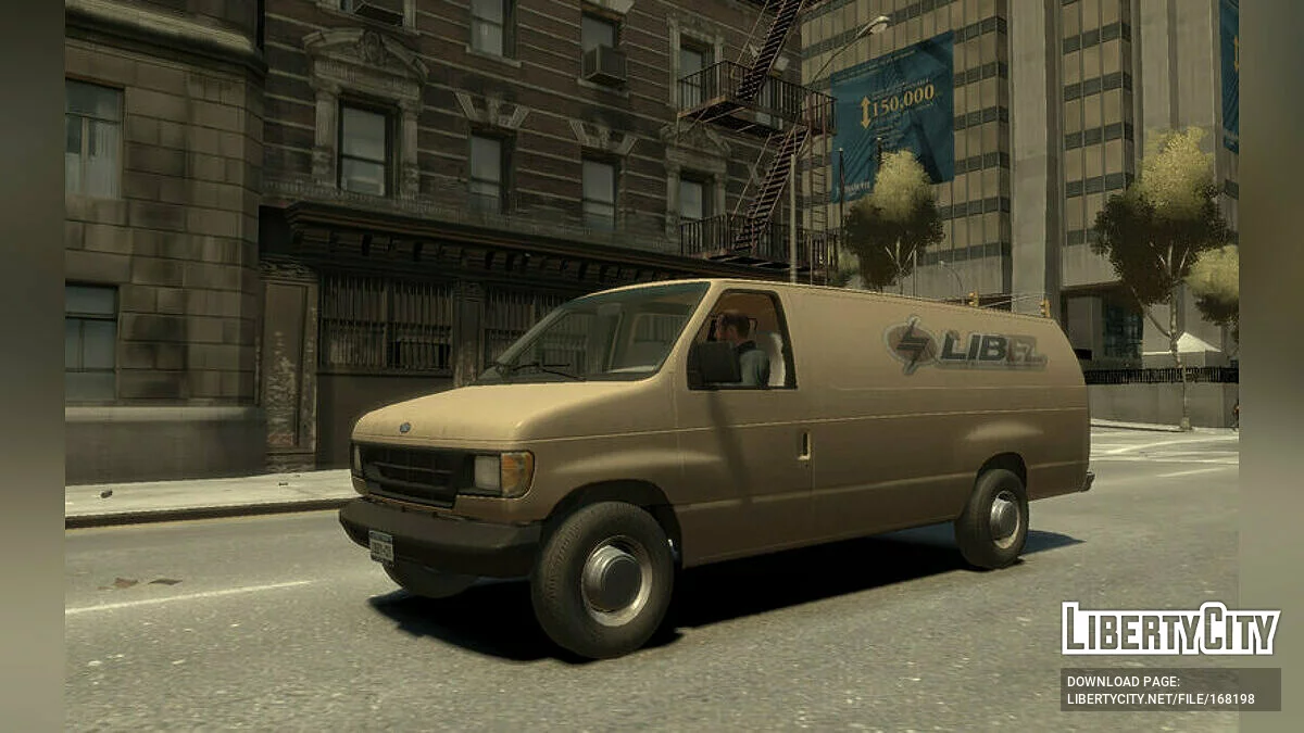 1998 Ford Econoline E-350 Extended Van / GTA 4
