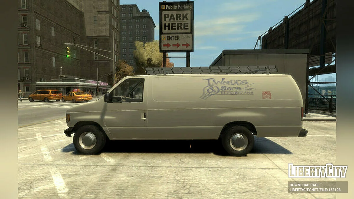 1998 Ford Econoline E-350 Extended Van / GTA 4