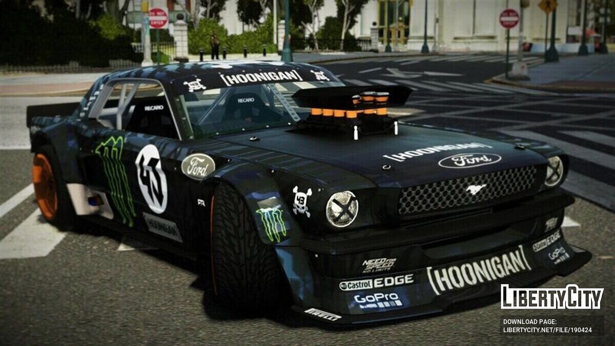 Ford Mustang Hoonicorn чертеж