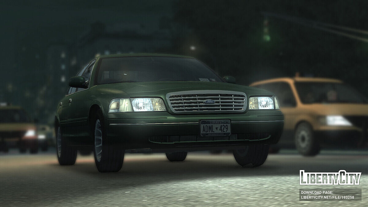 Download 1999 Ford Crown Victoria LX for GTA 4