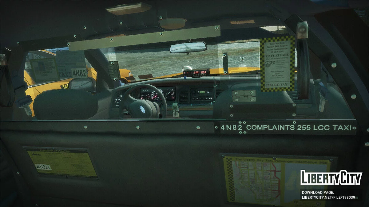 2001 Ford Crown Victoria L.C.C Taksi / GTA 4