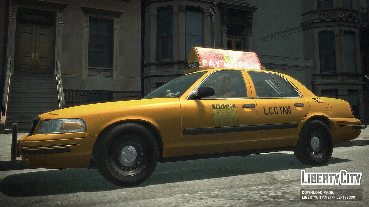 2001 Ford Crown Victoria L.C.C Taksi / GTA 4