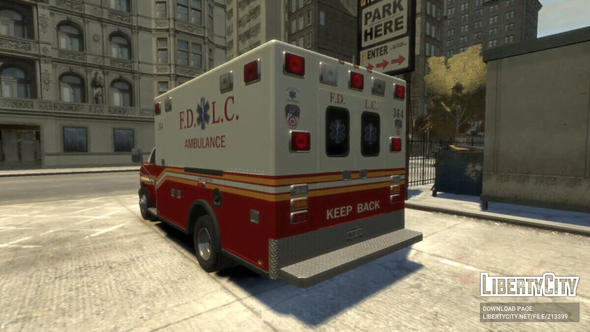 1998 Ford E-350 Ambulance / GTA 4