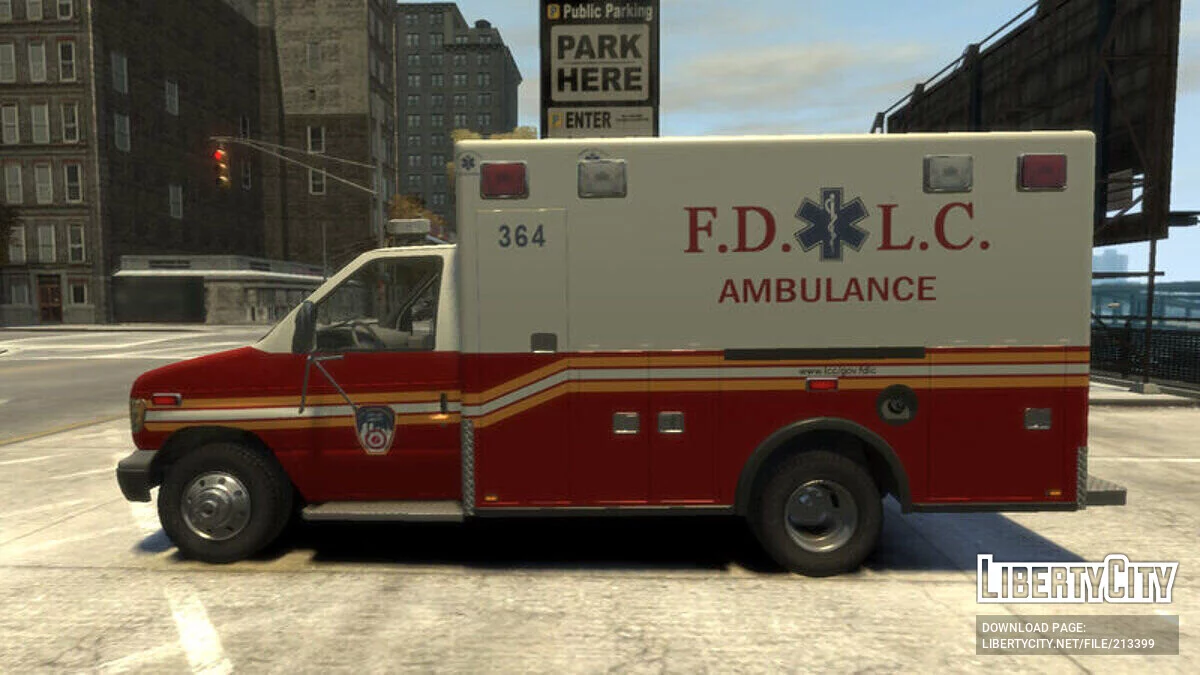 1998 Ford E-350 Ambulance / GTA 4