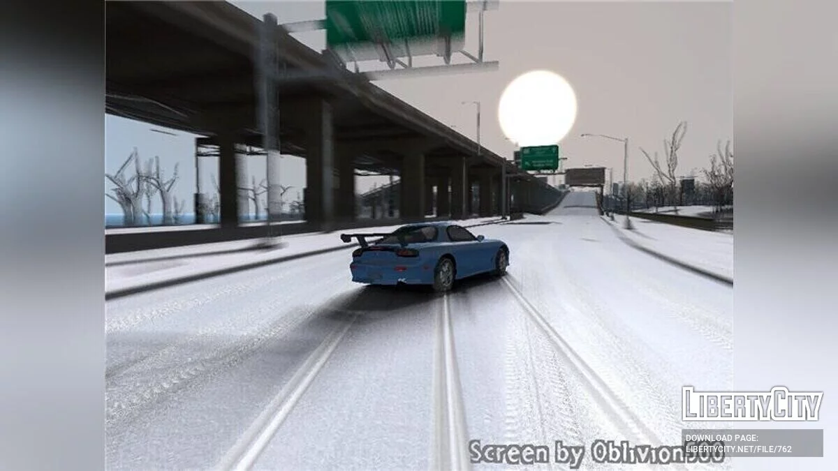 GTA 4 Snow Mod v2.0 / GTA 4