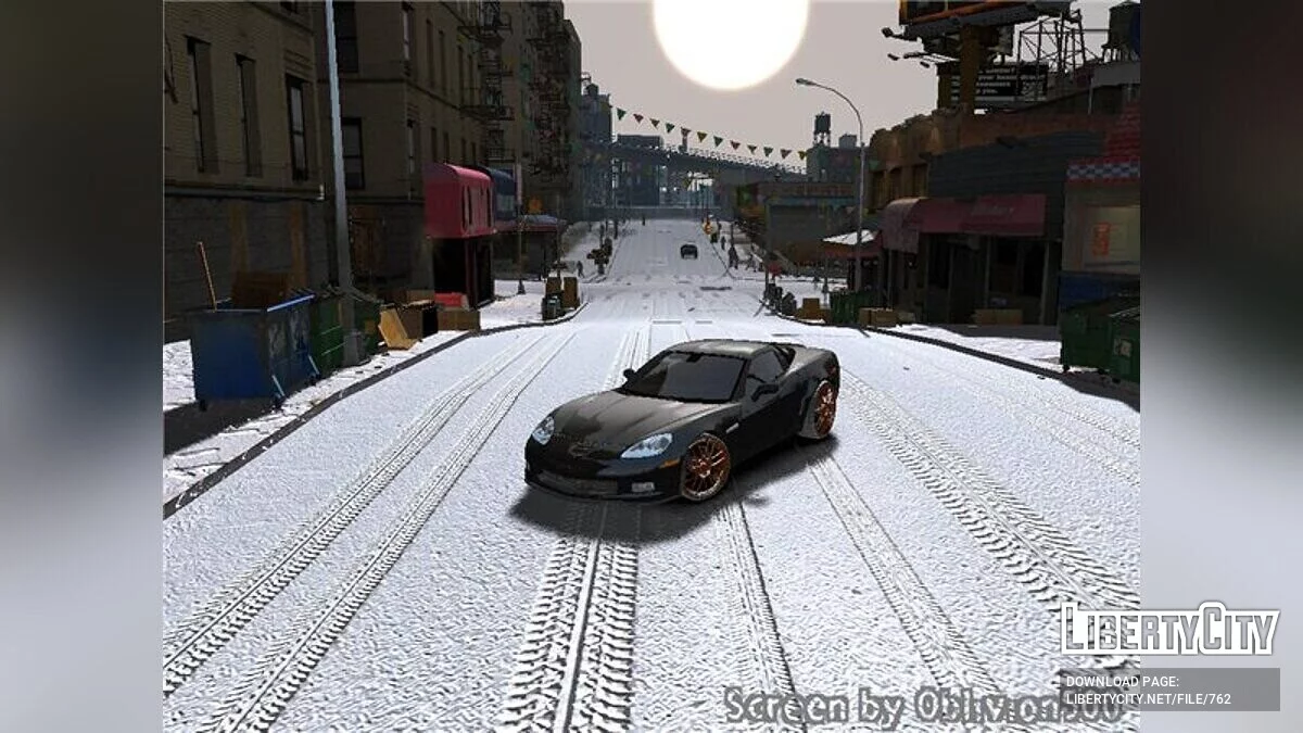 GTA 4 Snow Mod v2.0 / GTA 4