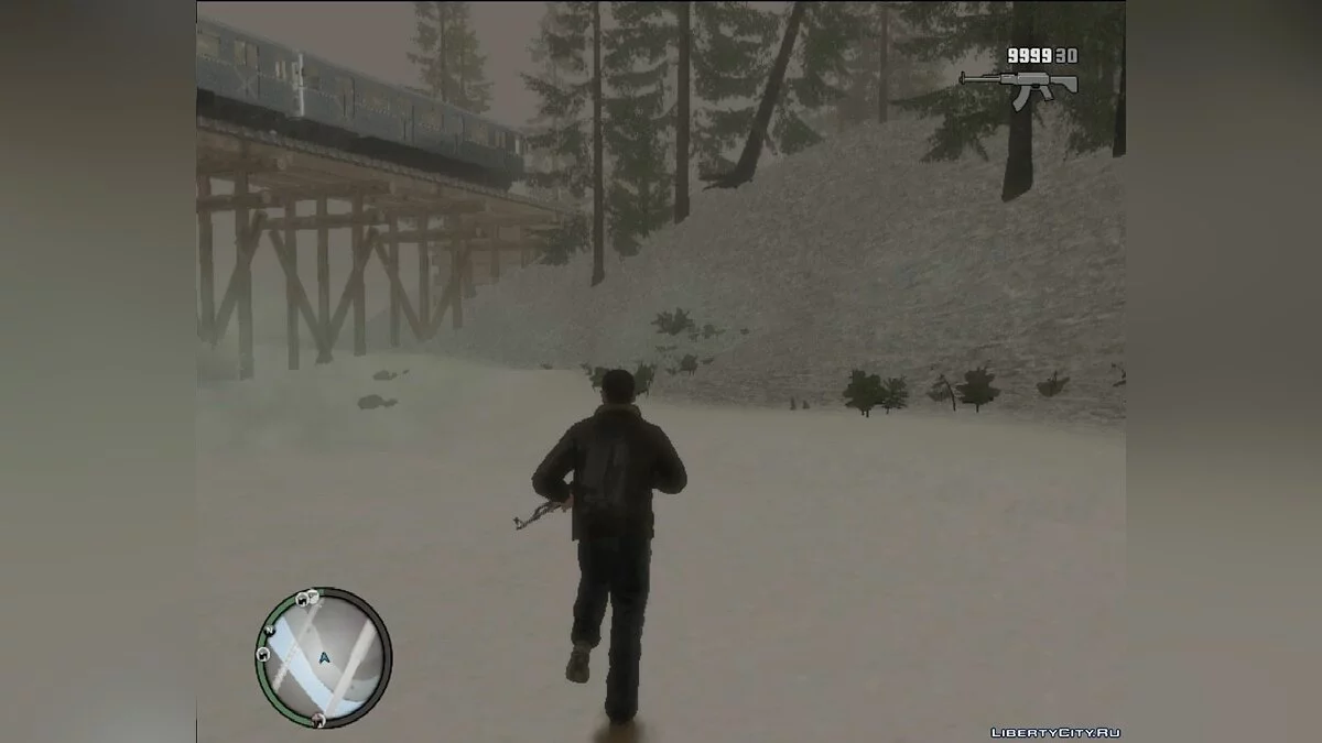 Winter Textures for GTA IV Criminal Russia 1.4.1 (pre ALPHA) / GTA 4