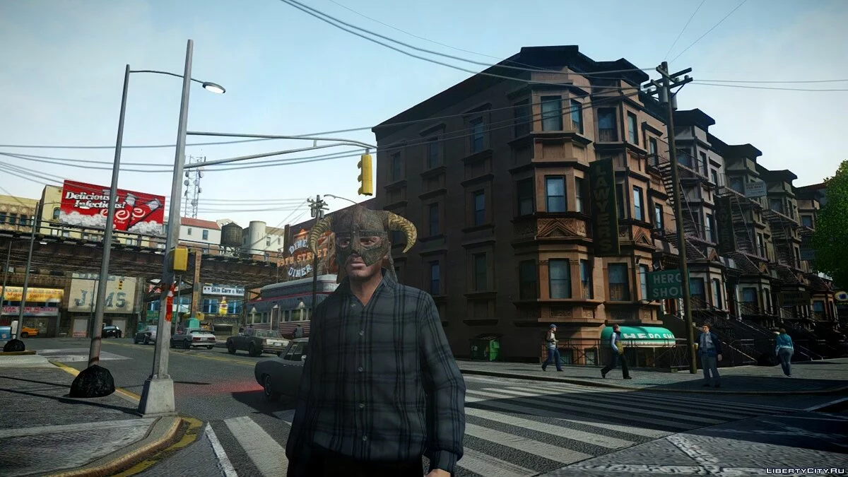 [TES V] 龙裔头盔 / GTA 4