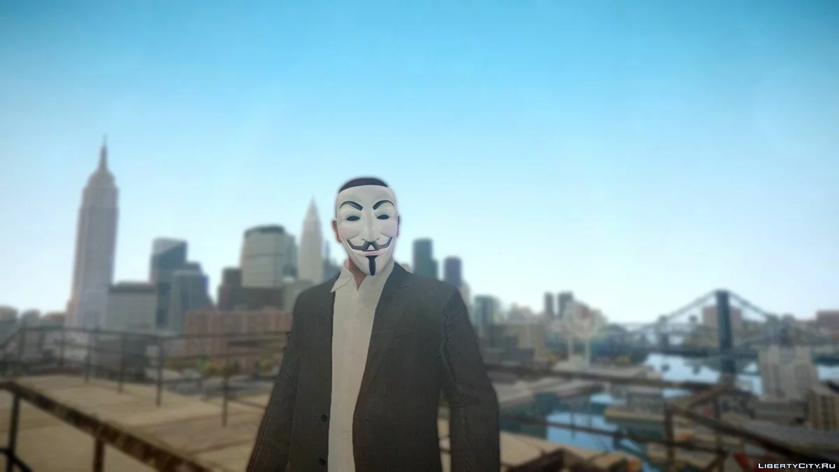 Guy Fawkes Maske / GTA 4