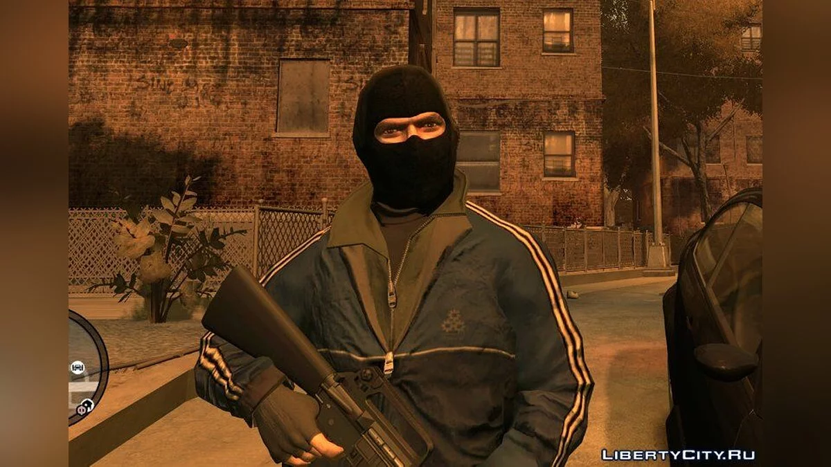 Balaclava noire pour Niko / GTA 4
