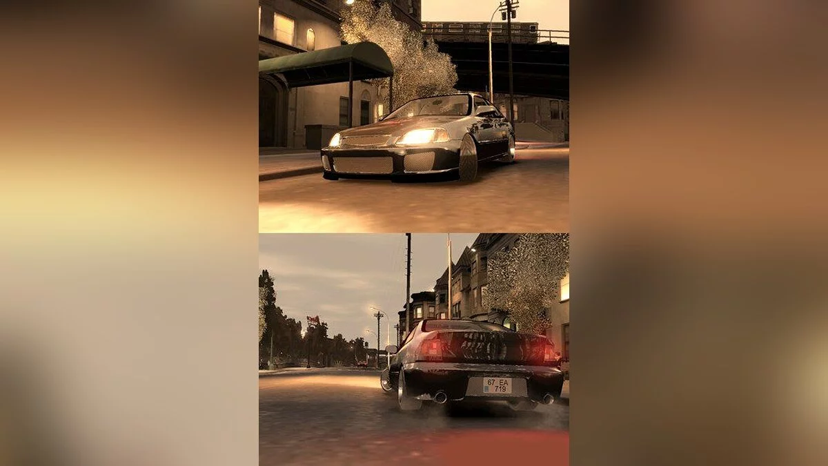 Tuned Honda Civic EA / GTA 4