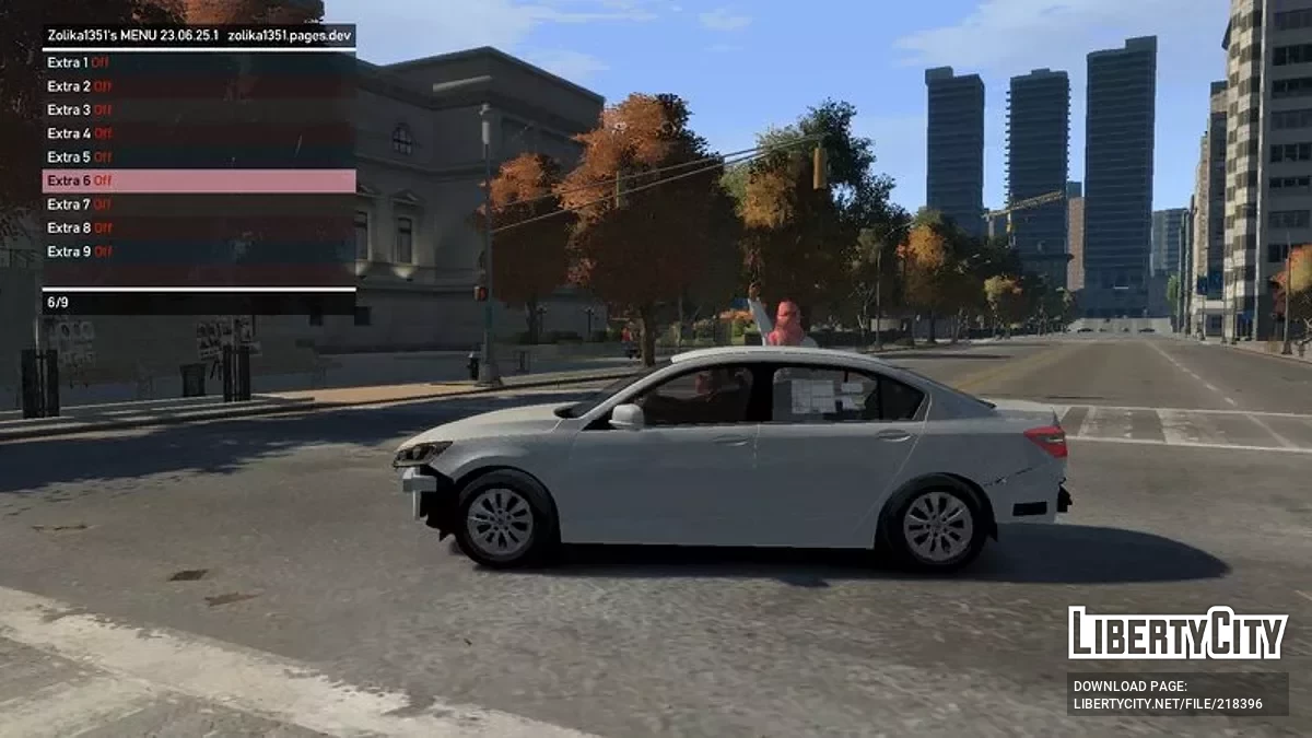 Honda Accord 2017 / GTA 4