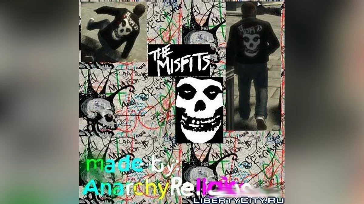 Misfits Lederjacke / GTA 4