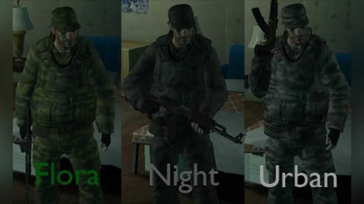 Russian Military Uniforms / GTA 4