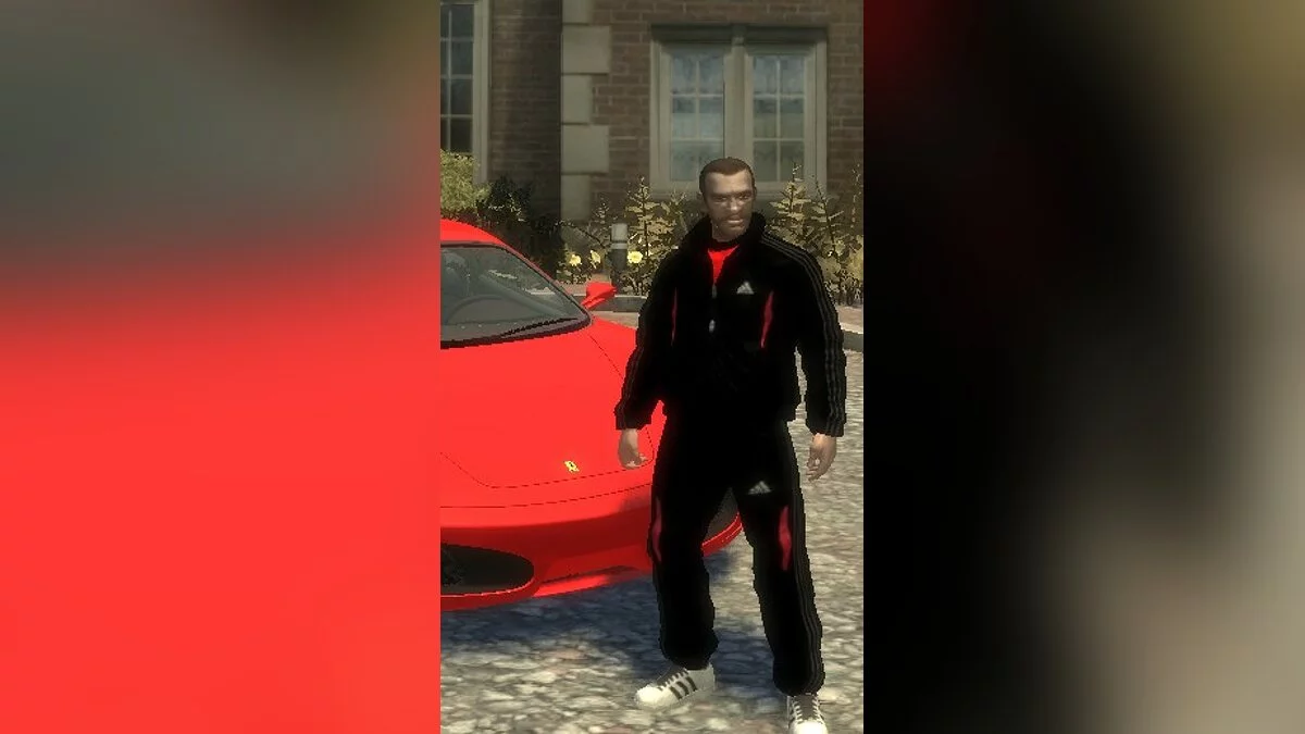 Аdidas suit black climacool / جي تي إيه 4