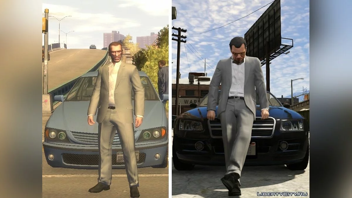 Michael's Suit from GTA 5 / GTA 4