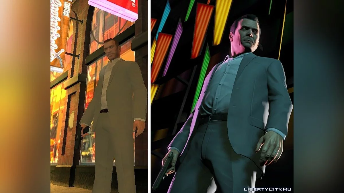 Michael's Suit from GTA 5 / GTA 4