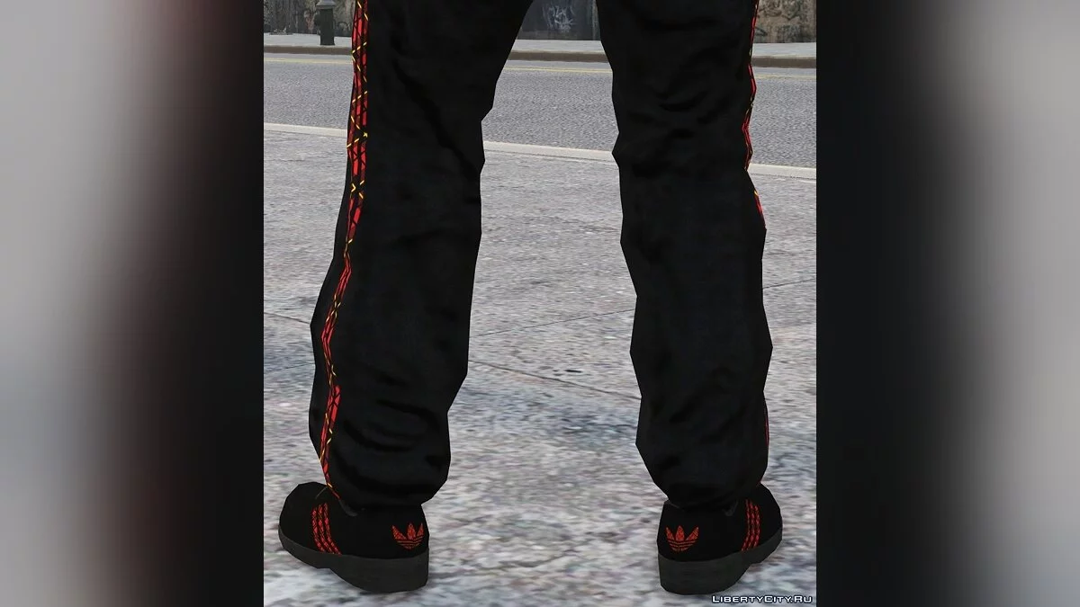 Adidas with checkered logo / GTA 4