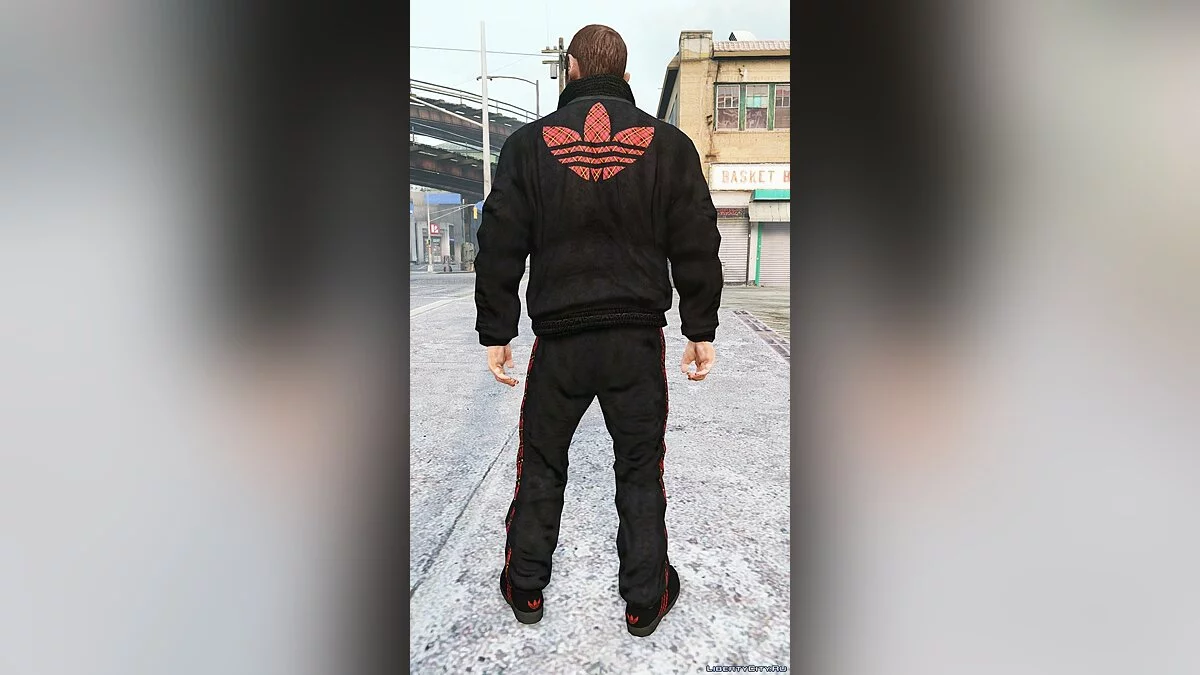 Adidas with checkered logo / GTA 4