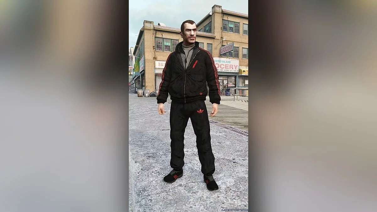 Adidas with checkered logo / GTA 4