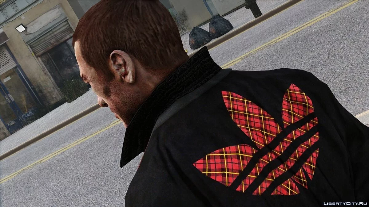 Adidas with checkered logo / GTA 4