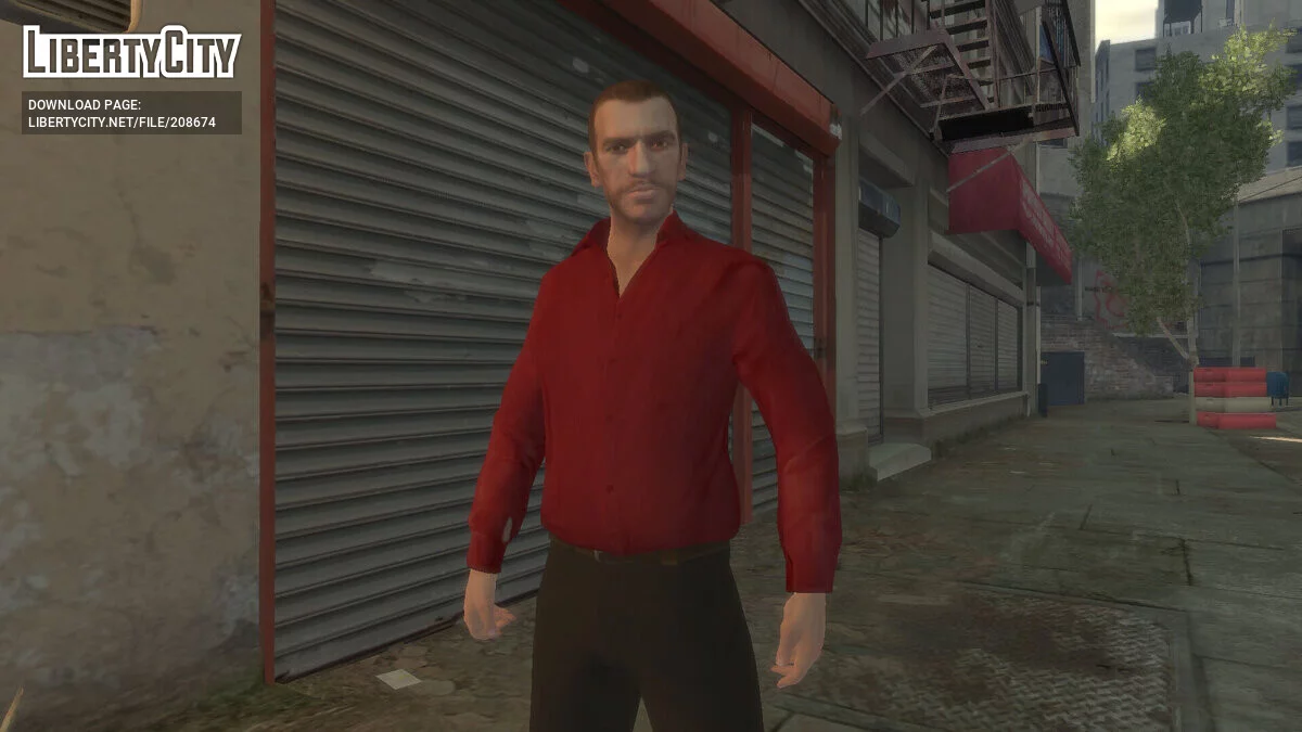 Beta Perseus Dress Shirt and Tailored Suit Pants for Niko Bellic / GTA 4