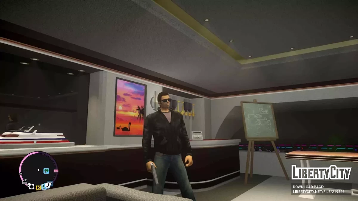 Куртка Томмі 1986 для Nextgen Edition / GTA 4