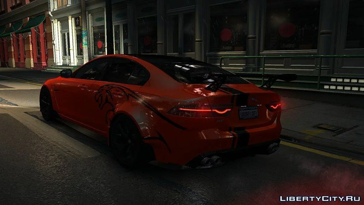 2017 Jaguar XE SV Project 8 v1.0 / GTA 4