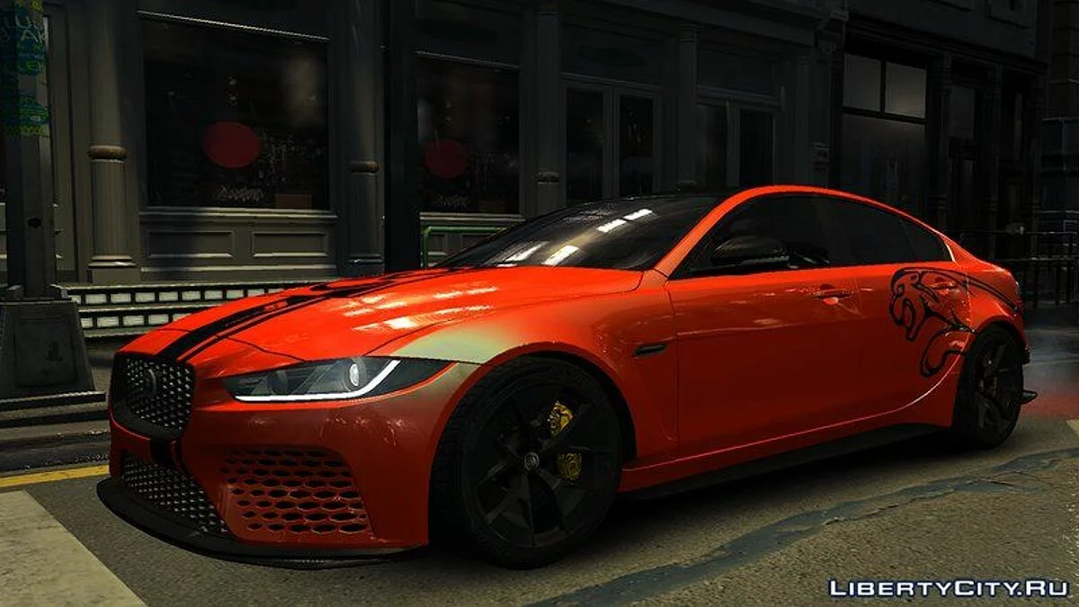 2017 Jaguar XE SV Project 8 v1.0 / GTA 4