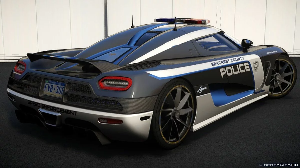 2013 Koenigsegg Agera Police [EPM] / GTA 4